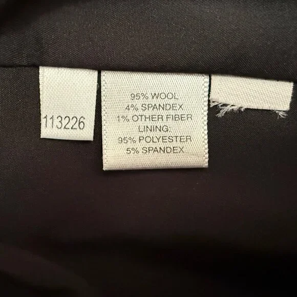 Ann Taylor Wool Gabardine Lined Trousers - Picture 6 of 7